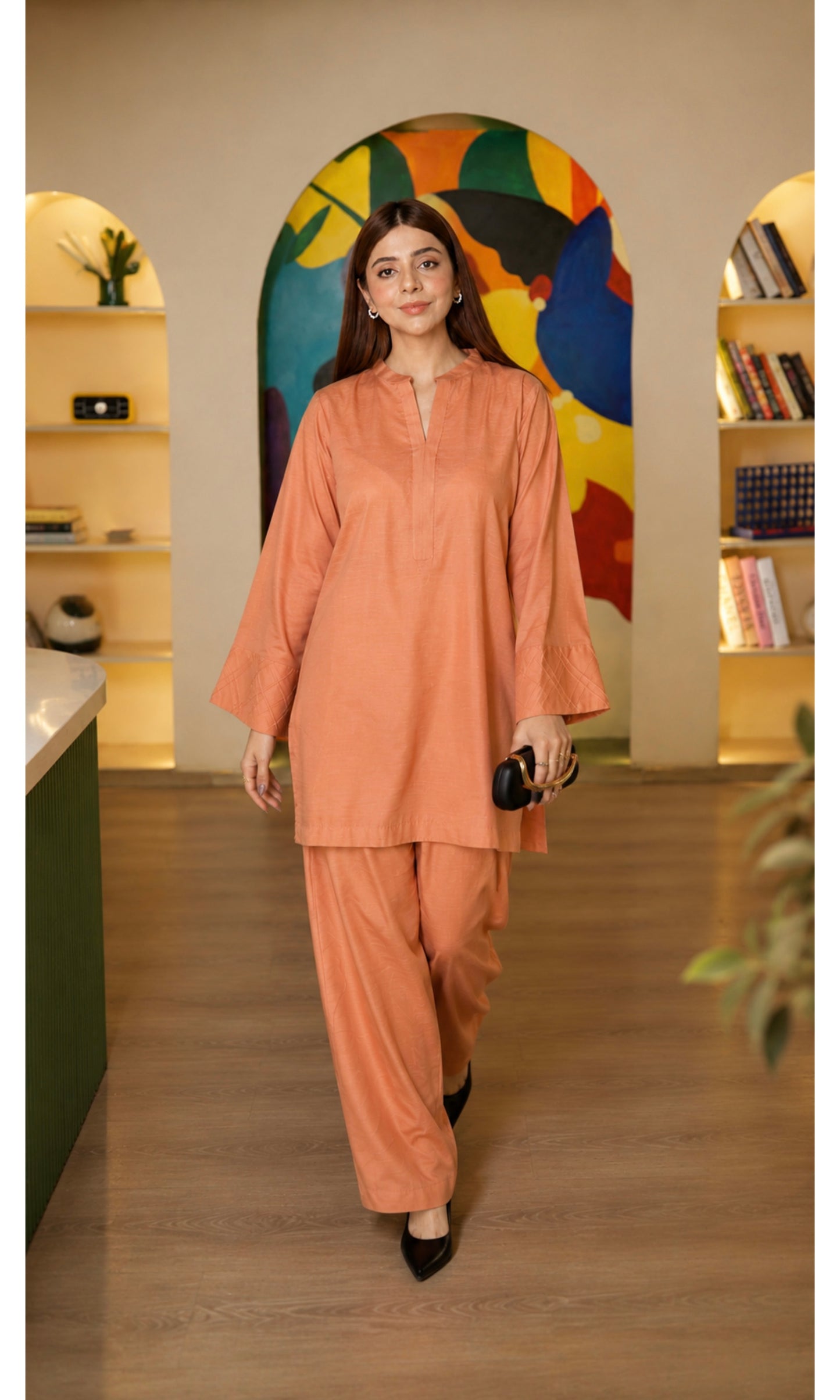 Peach Bliss Co-Ord Set