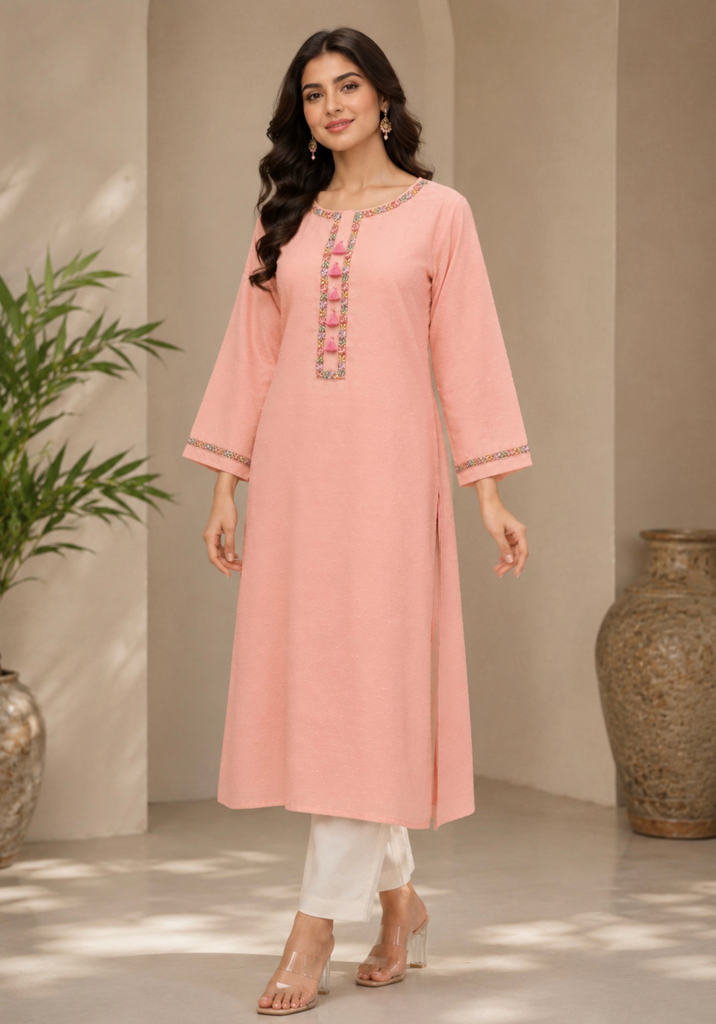Blush Grace Kurta